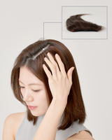 ボリュームアップ　ワンタッチエクステ Volumizer Glam Hair Piece